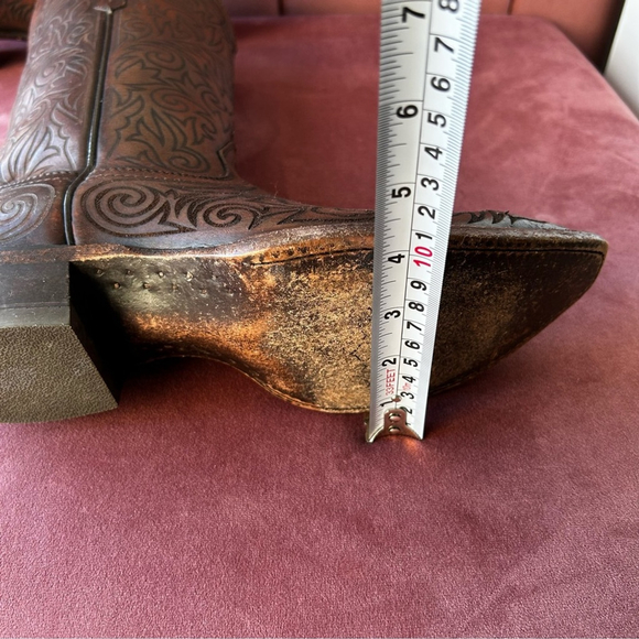 Ariat Brown Western Boots - Picture 9 of 9